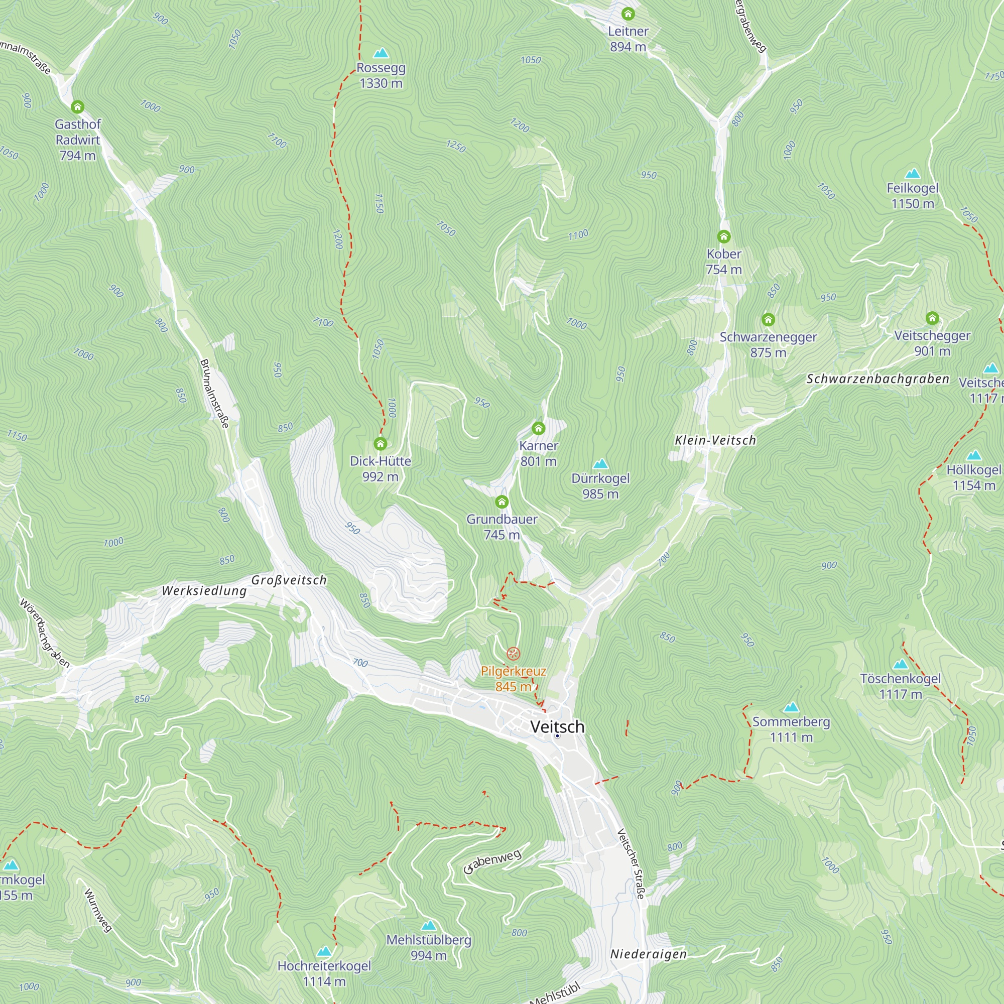 Grundbauer map