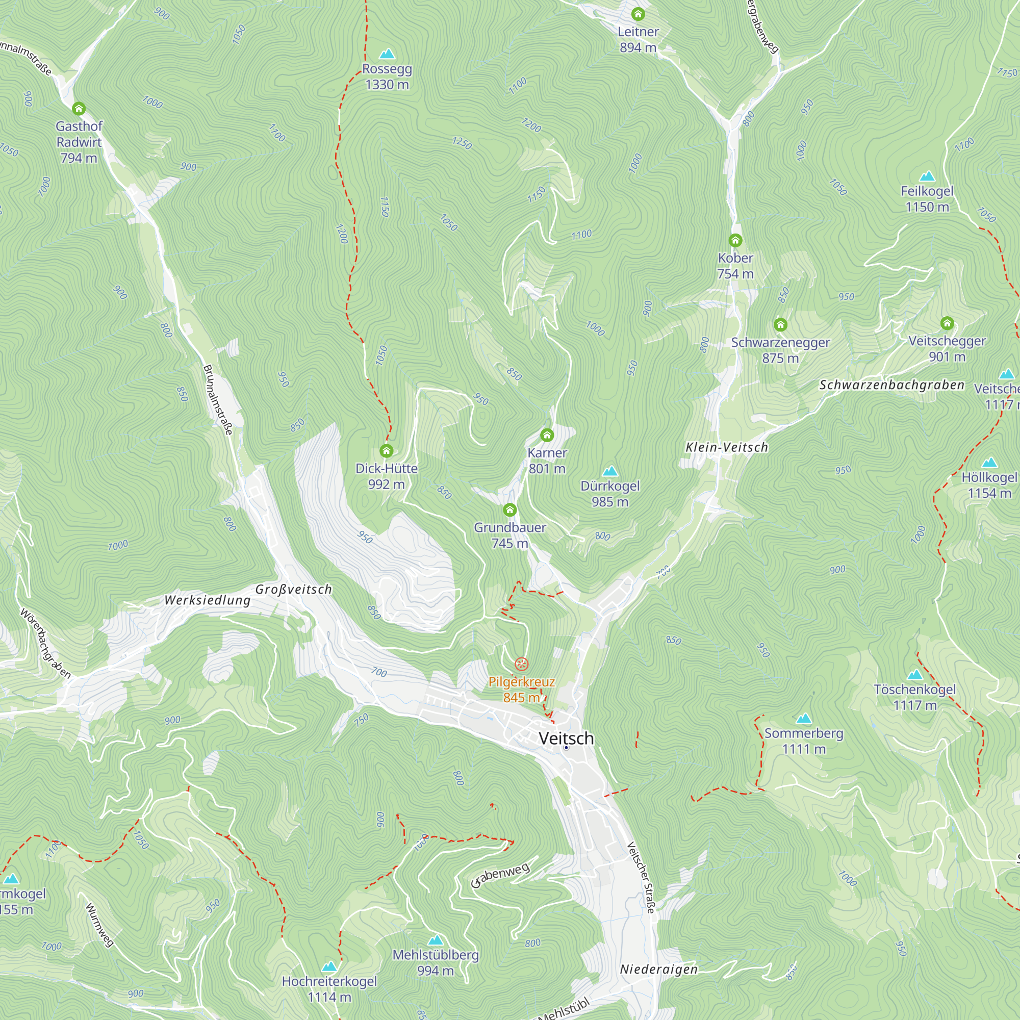 Grundbauer map