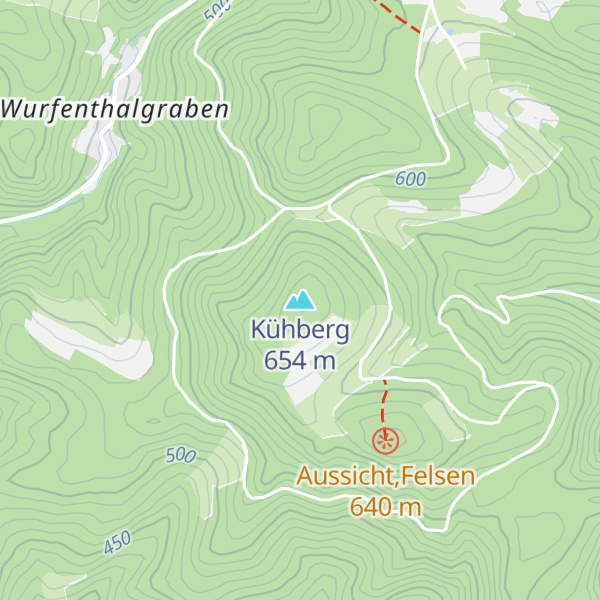 Map of Kühberg