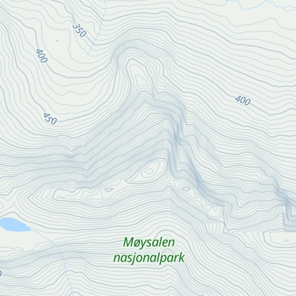 Map of Raudtinden