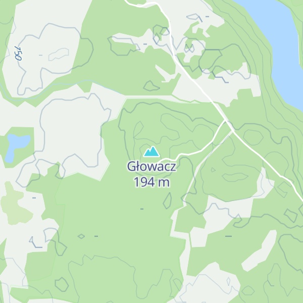 Map of Głowacz