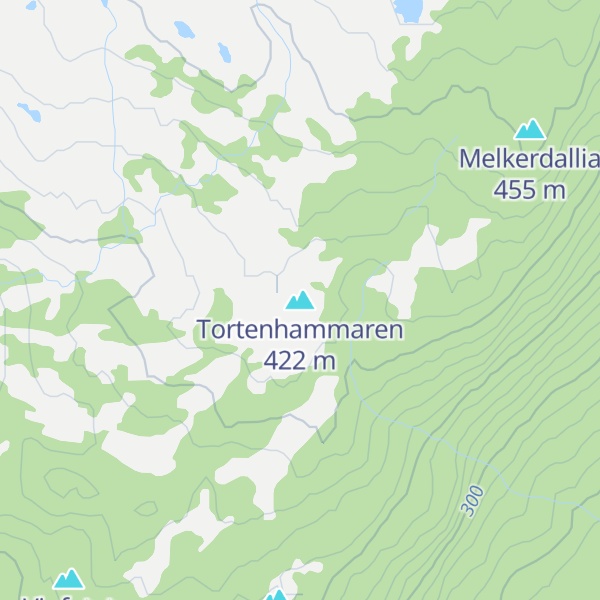 Map of Tortenhammaren