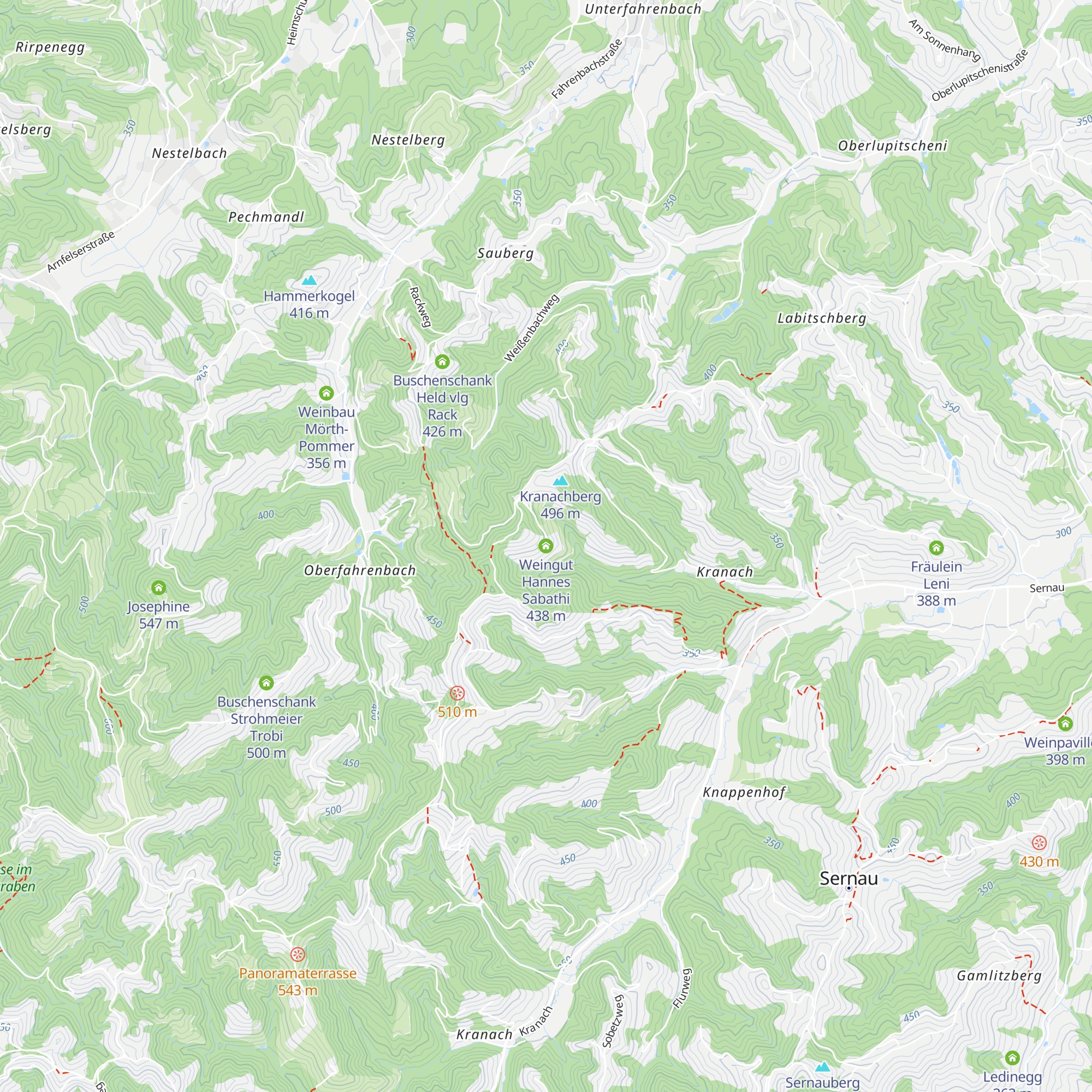 Weingut Hannes Sabathi map