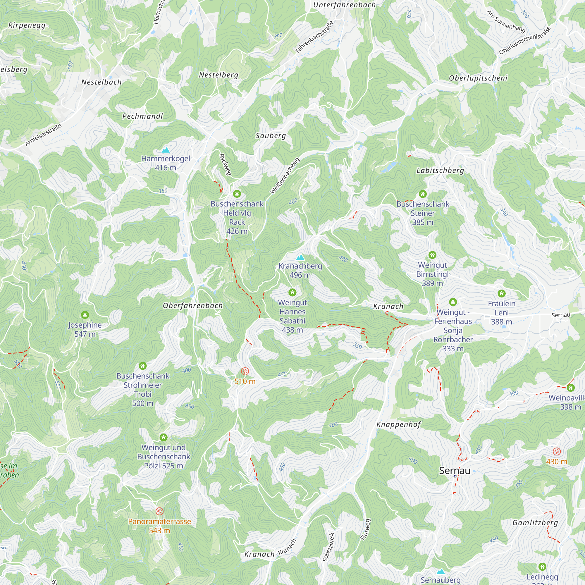 Weingut Hannes Sabathi map