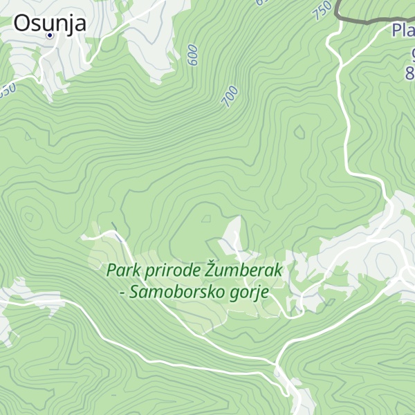 Map of Ravnice