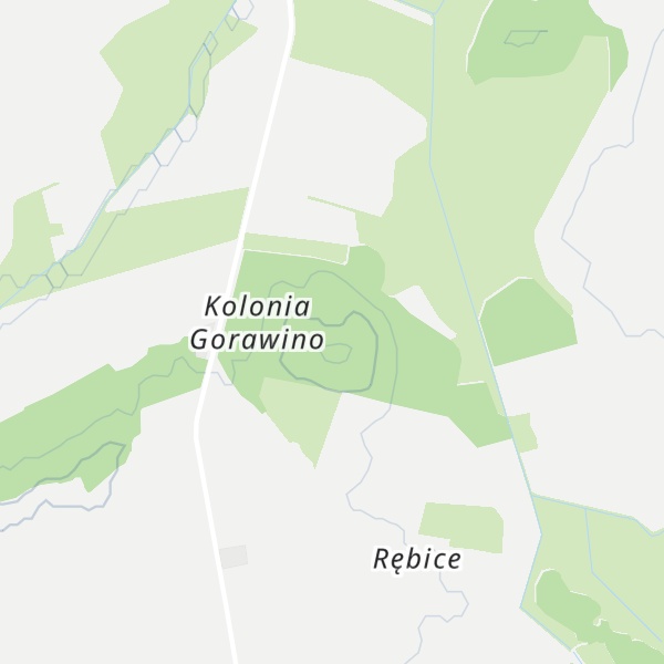 Map of Czarna Góra
