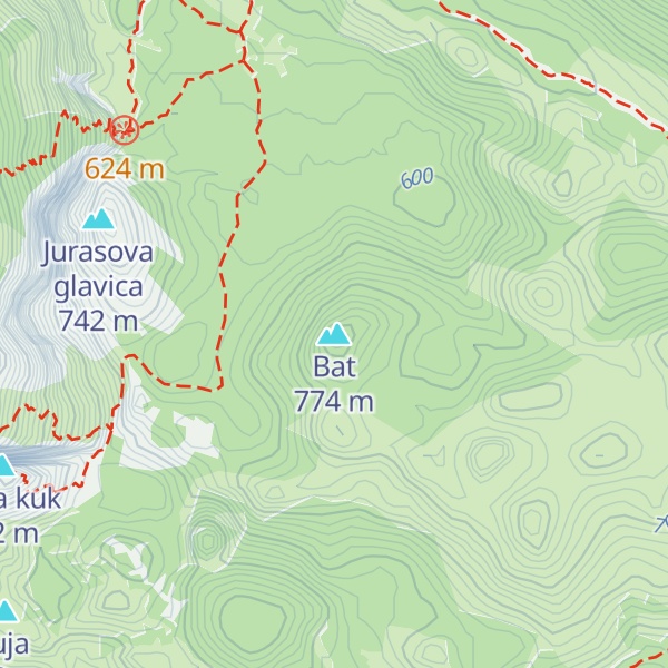 Map of Bat