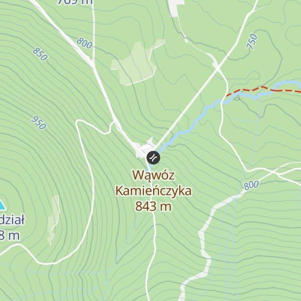 Map of Schronisko Kamieńczyk