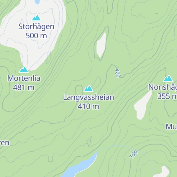 Map of Langvassheian