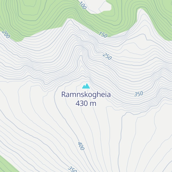 Map of Ramnskogheia