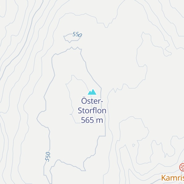 Map of Öster-Storflon