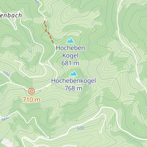 Map of Hochebenkogel