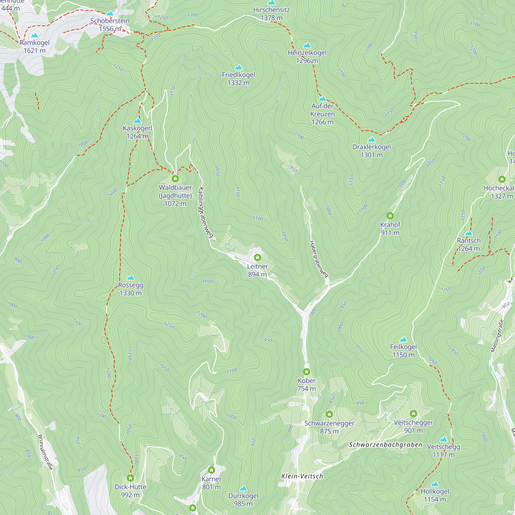 Leitner map