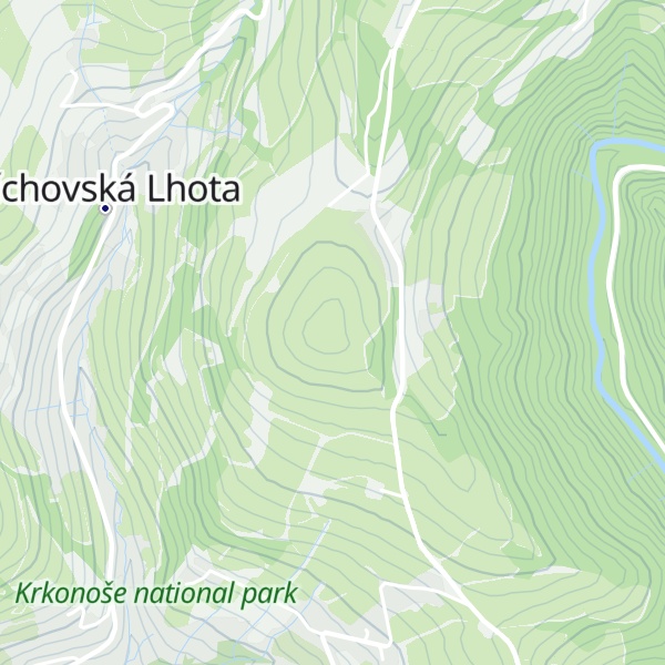 Map of Sýkoří