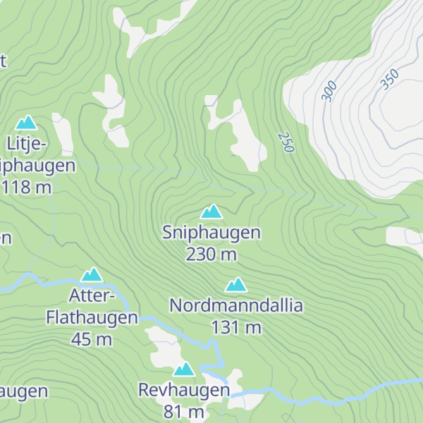 Map of Sniphaugen