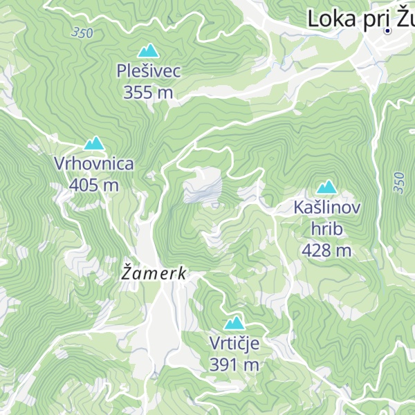 Map of Na gradu