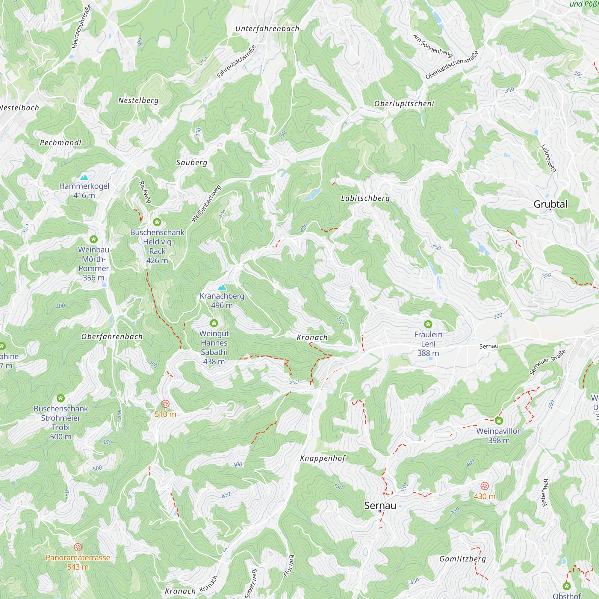 Gästehaus Friedrich map