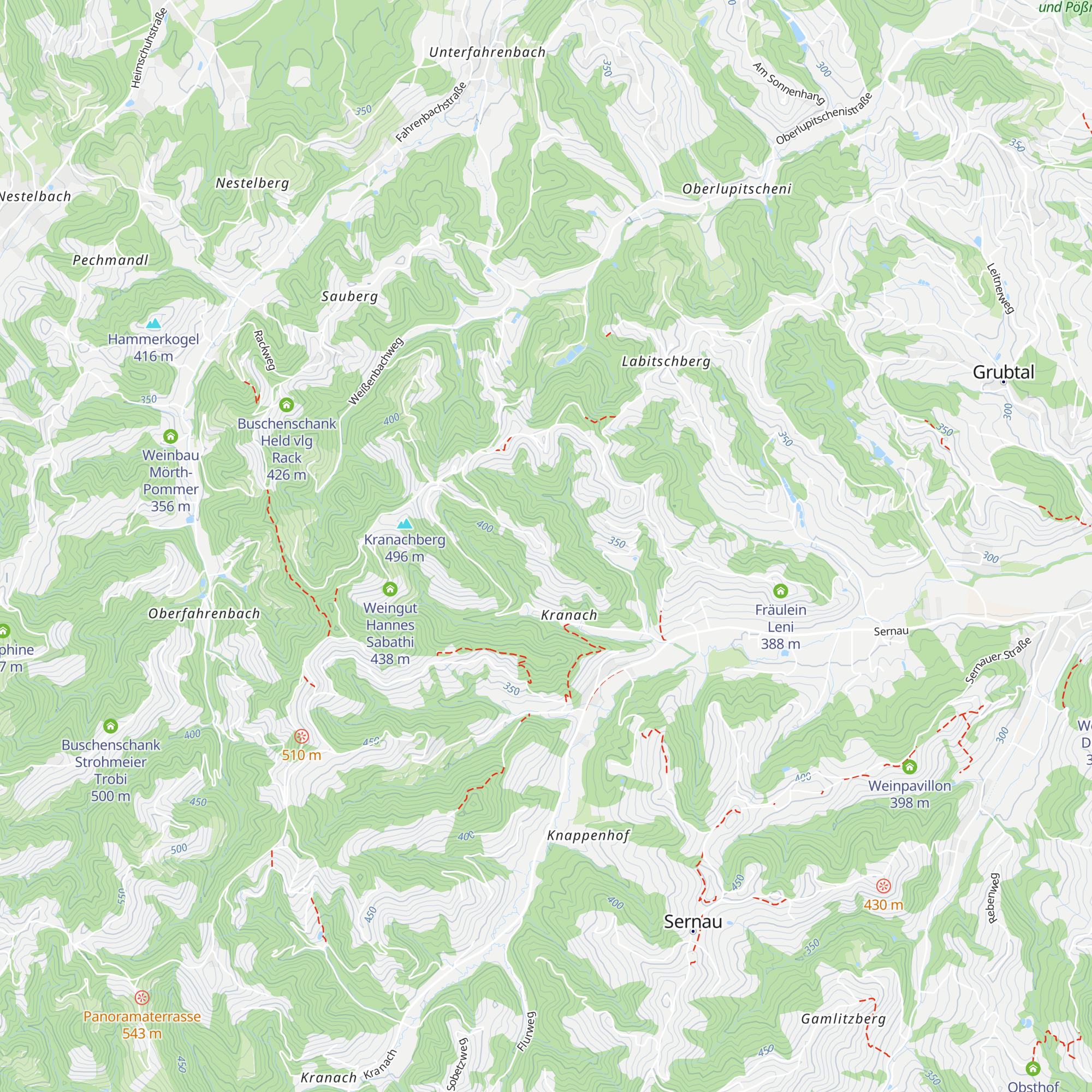 Gästehaus Friedrich map