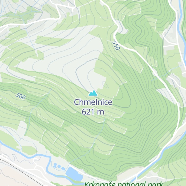 Map of Chmelnice