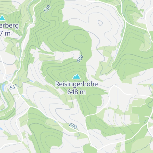 Map of Reisingerhöhe