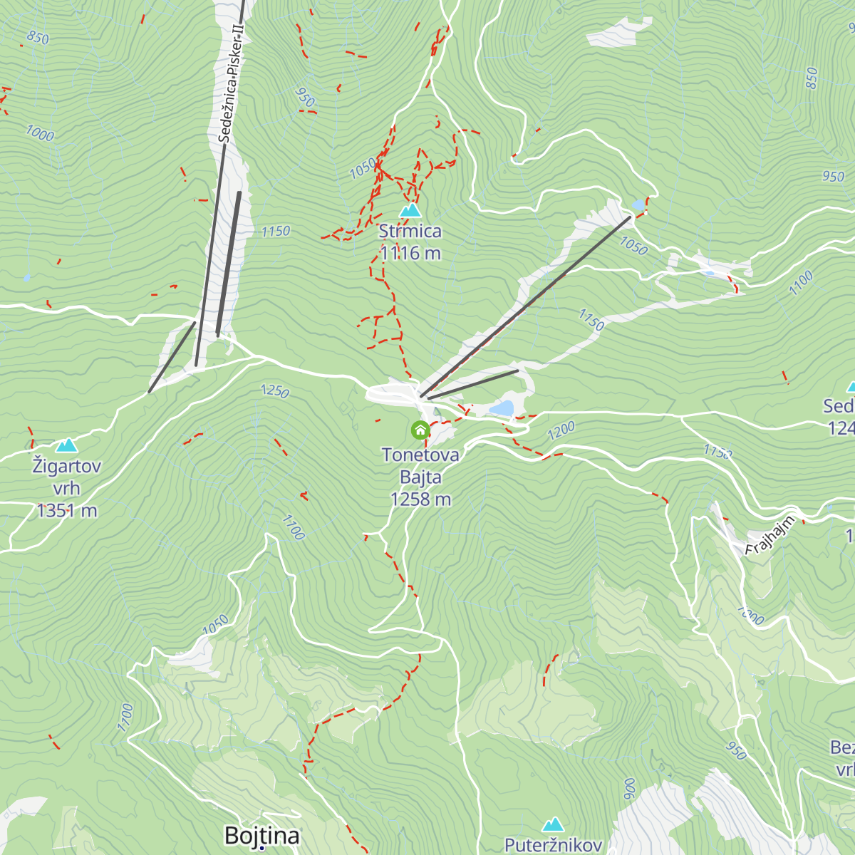 Ruška koča map