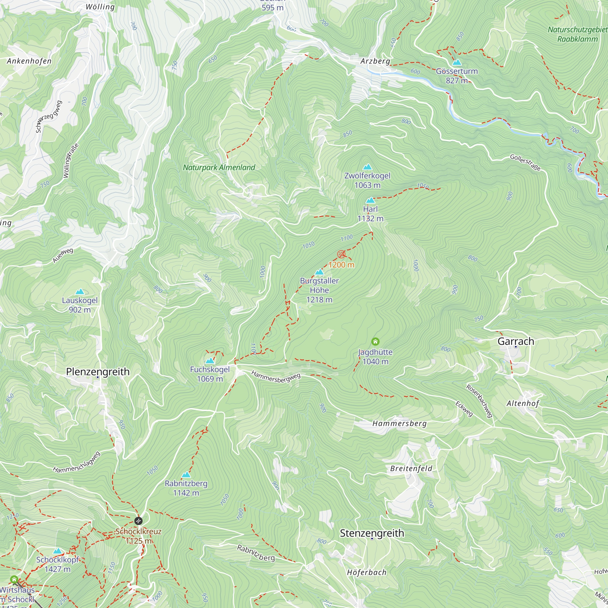 Jagdhütte map