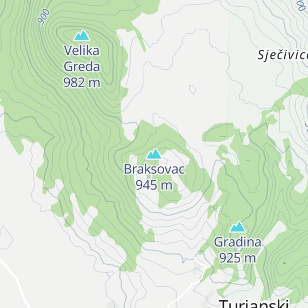 Map of Braksovac