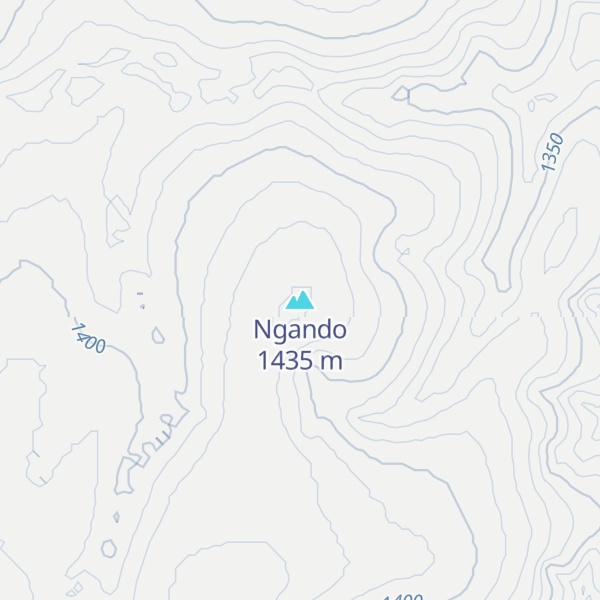 Map of Ngando