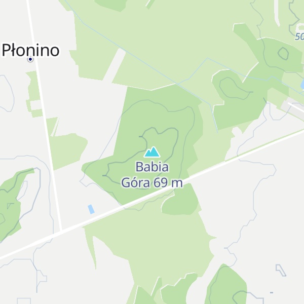 Map of Babia Góra