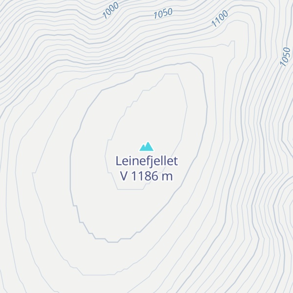 Map of Leinefjellet V