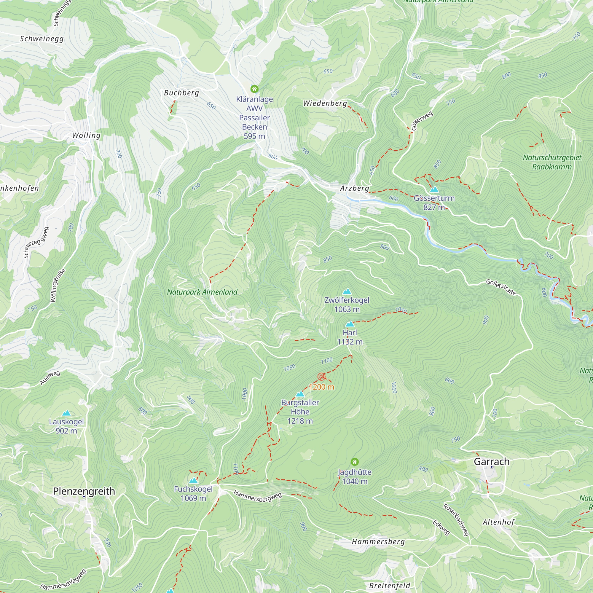 Gießler Hütte map