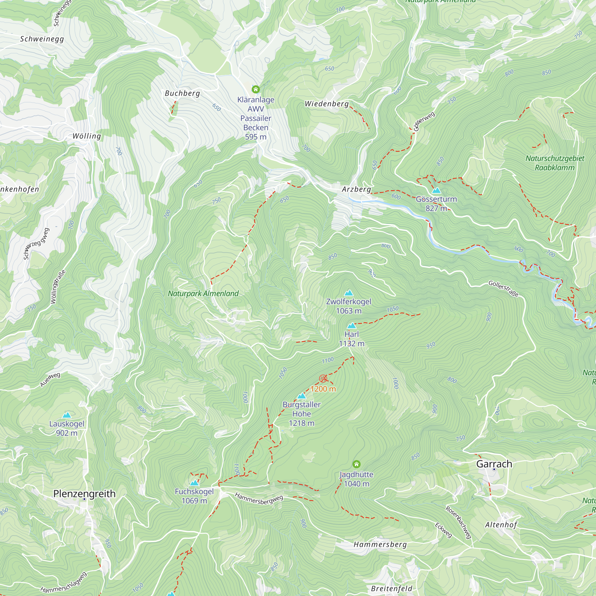 Gießler Hütte map