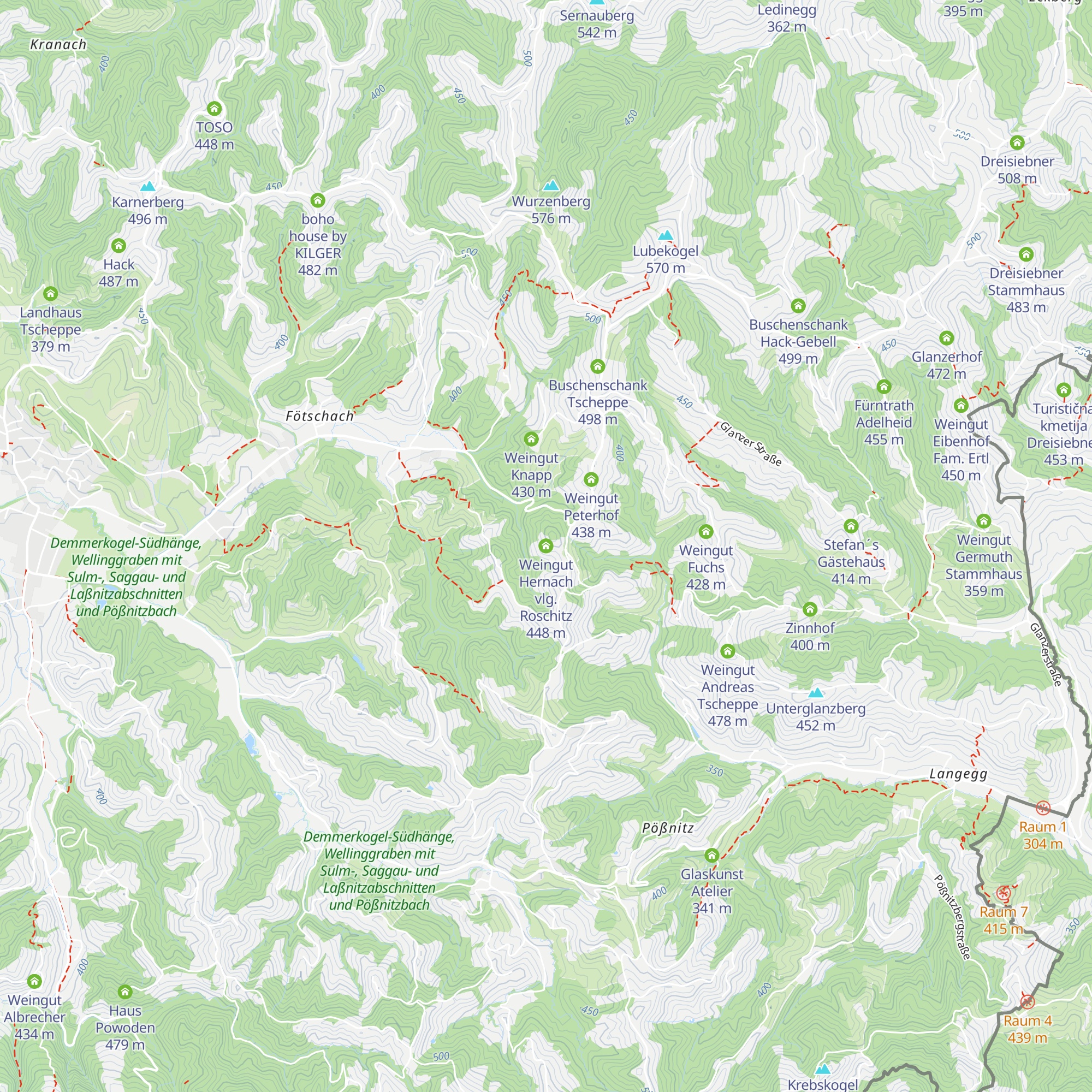 Weingut Hernach vlg. Roschitz map