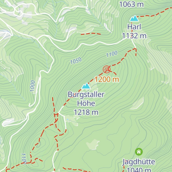 Map of Burgstaller Höhe