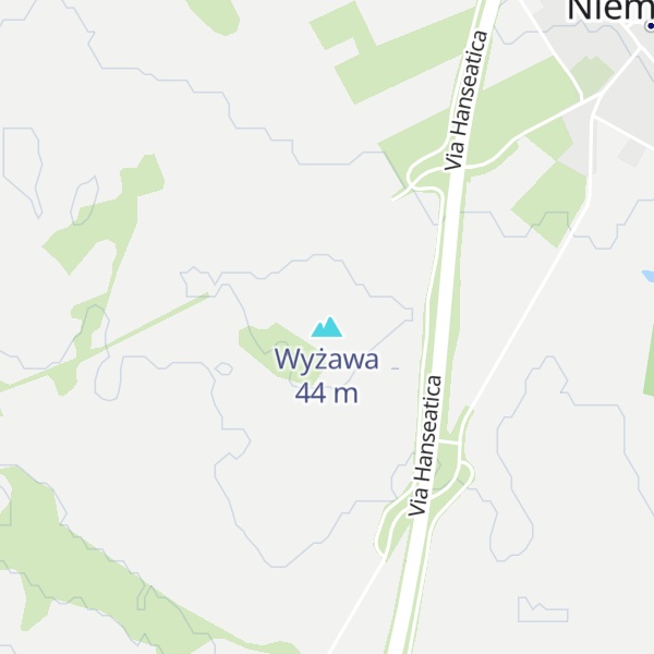Map of Wyżawa