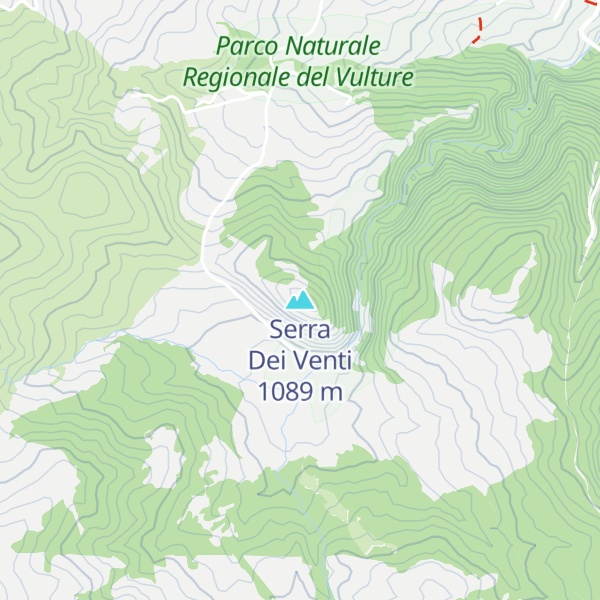 Map of Serra Dei Venti