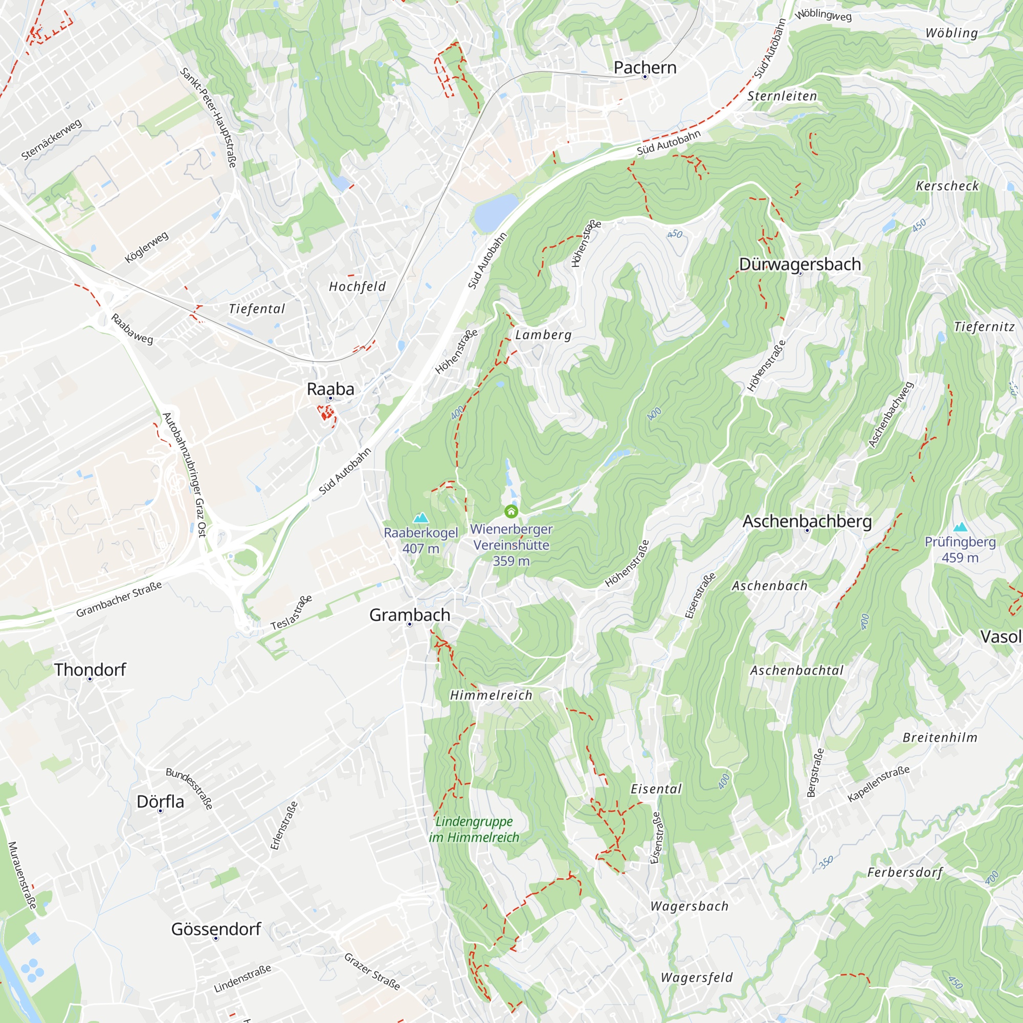 Wienerberger Vereinshütte map