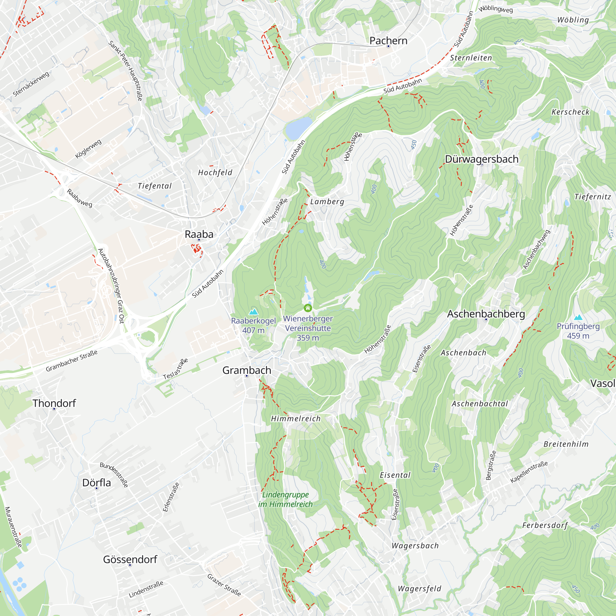 Wienerberger Vereinshütte map