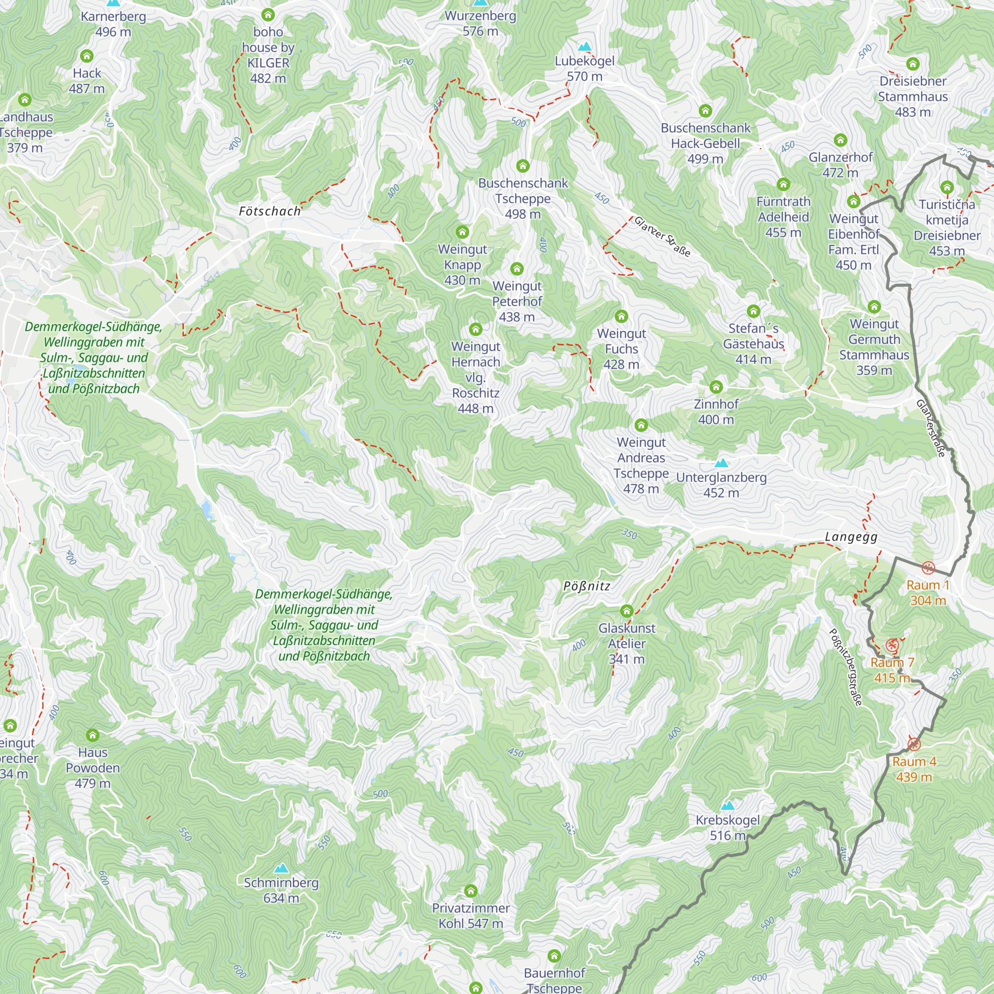 Eory-Schenke am Pössnitzberg map