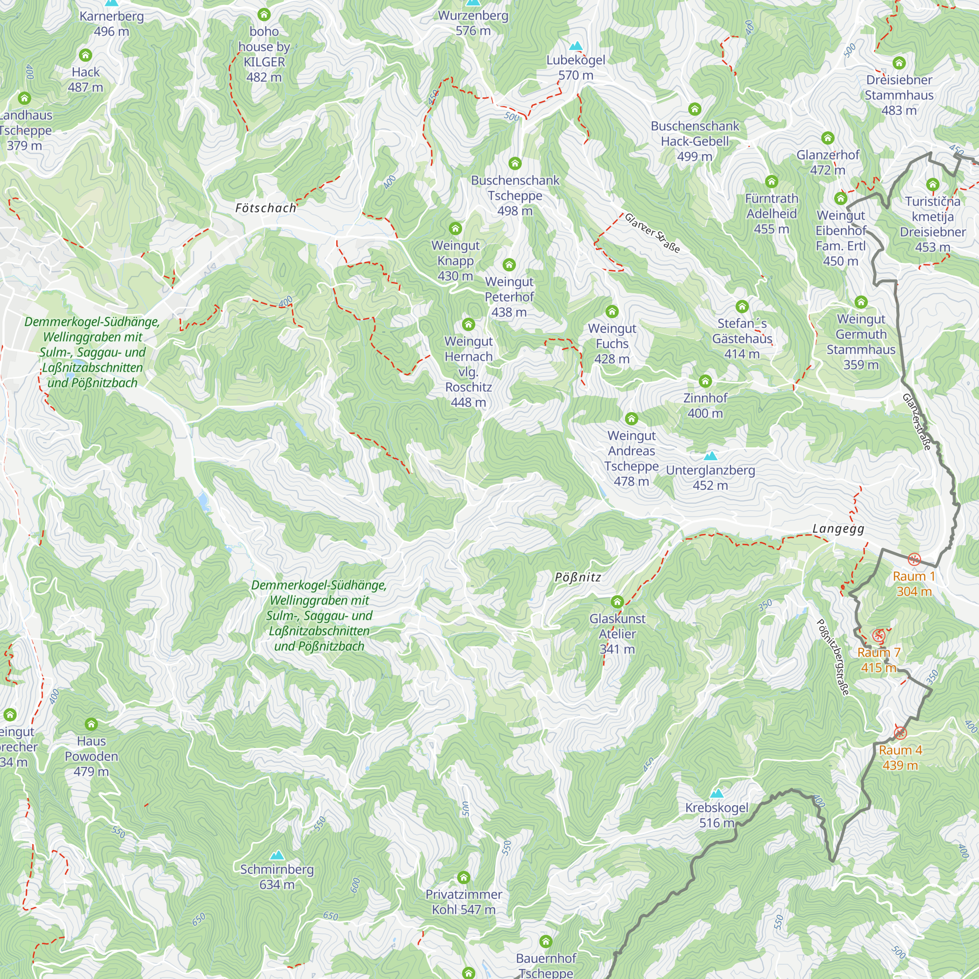 Eory-Schenke am Pössnitzberg map