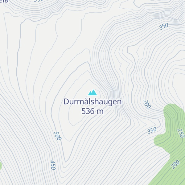 Map of Durmålshaugen
