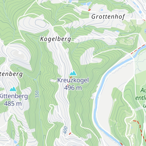 Map of Kreuzkogel