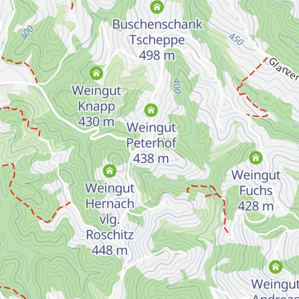 Map of Herrenfriseur/Gästezimmer Lang