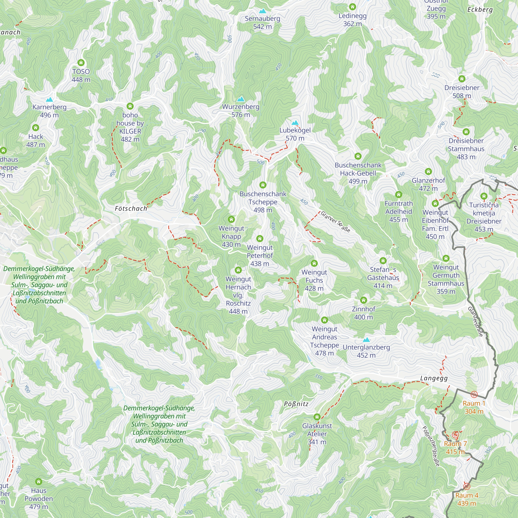 Herrenfriseur/Gästezimmer Lang map