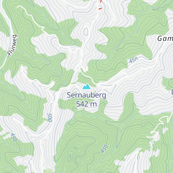Map of Sernauberg