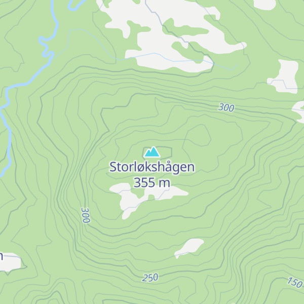 Map of Storløkshågen