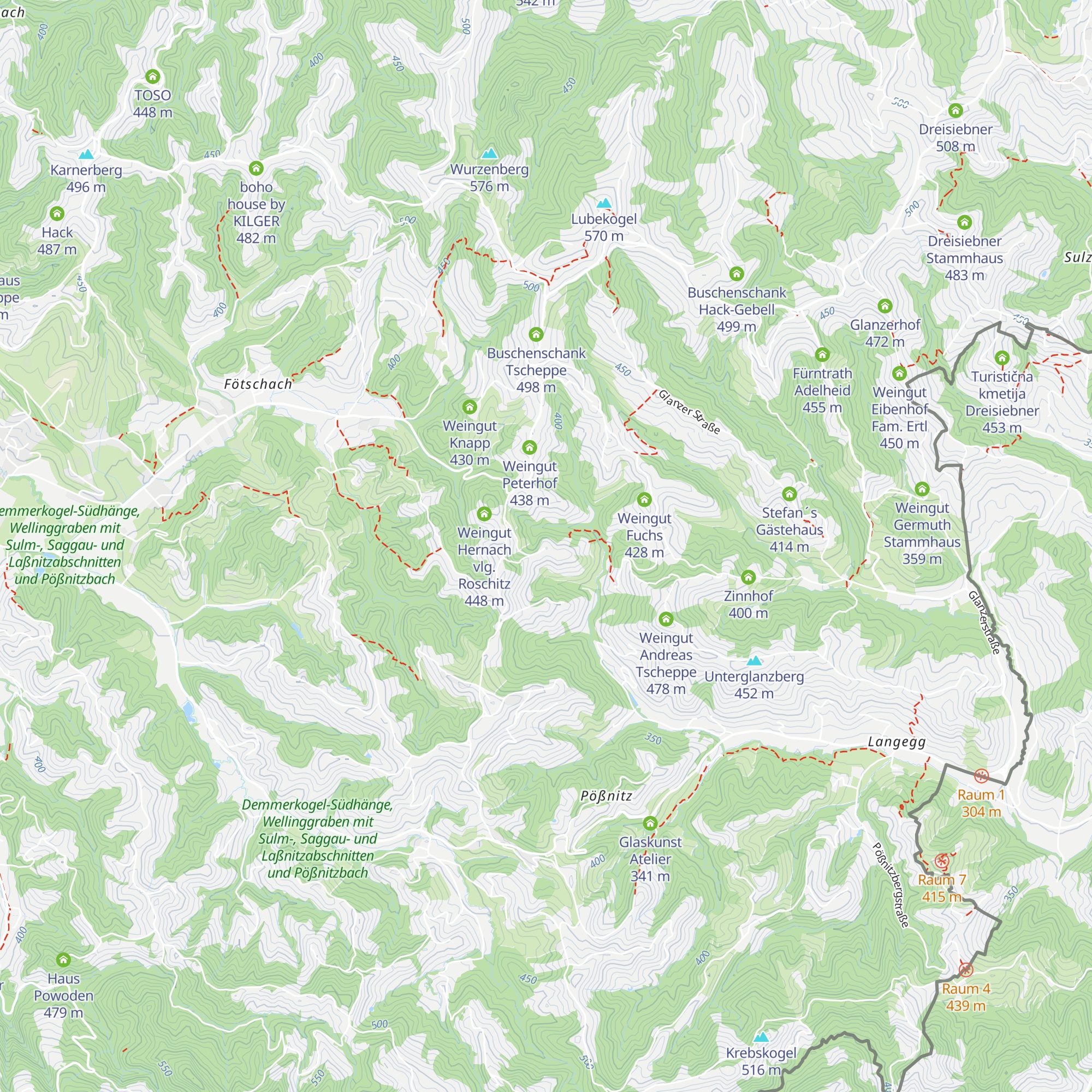 Sabathihof map