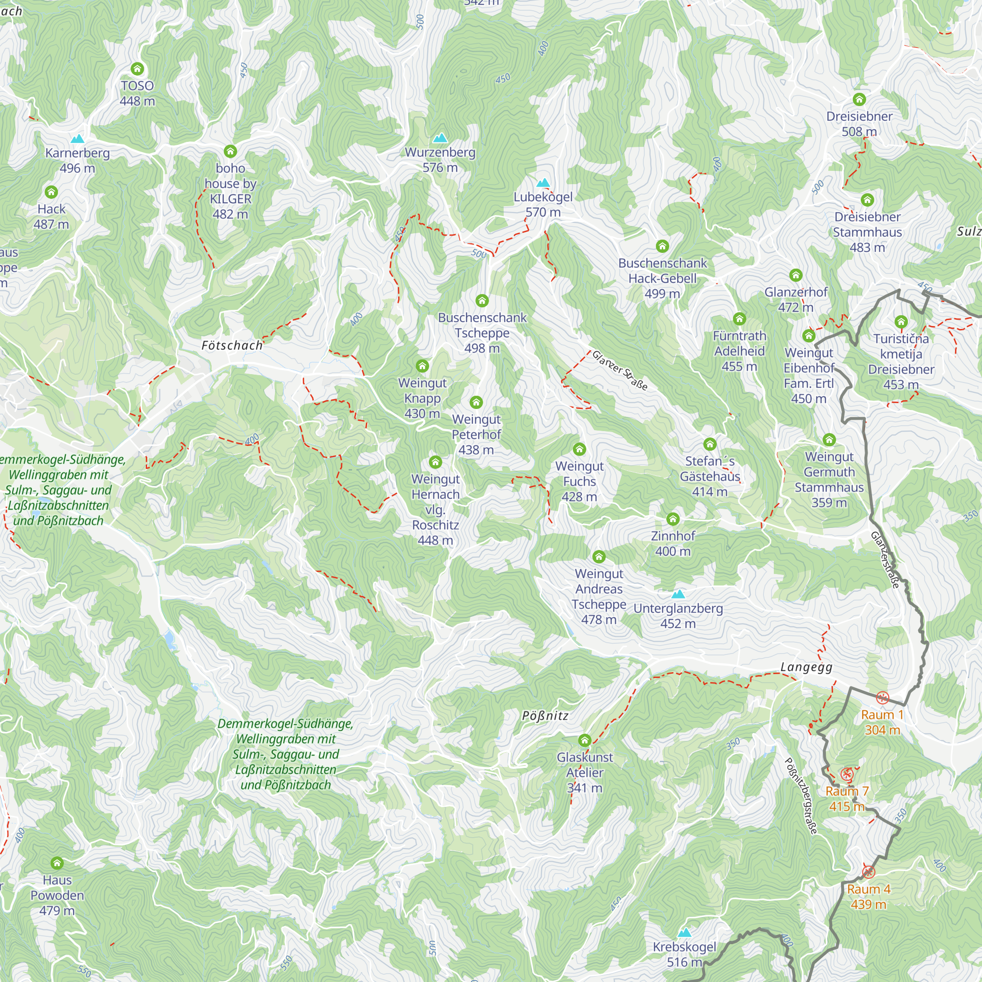 Sabathihof map