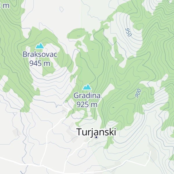 Map of Gradina