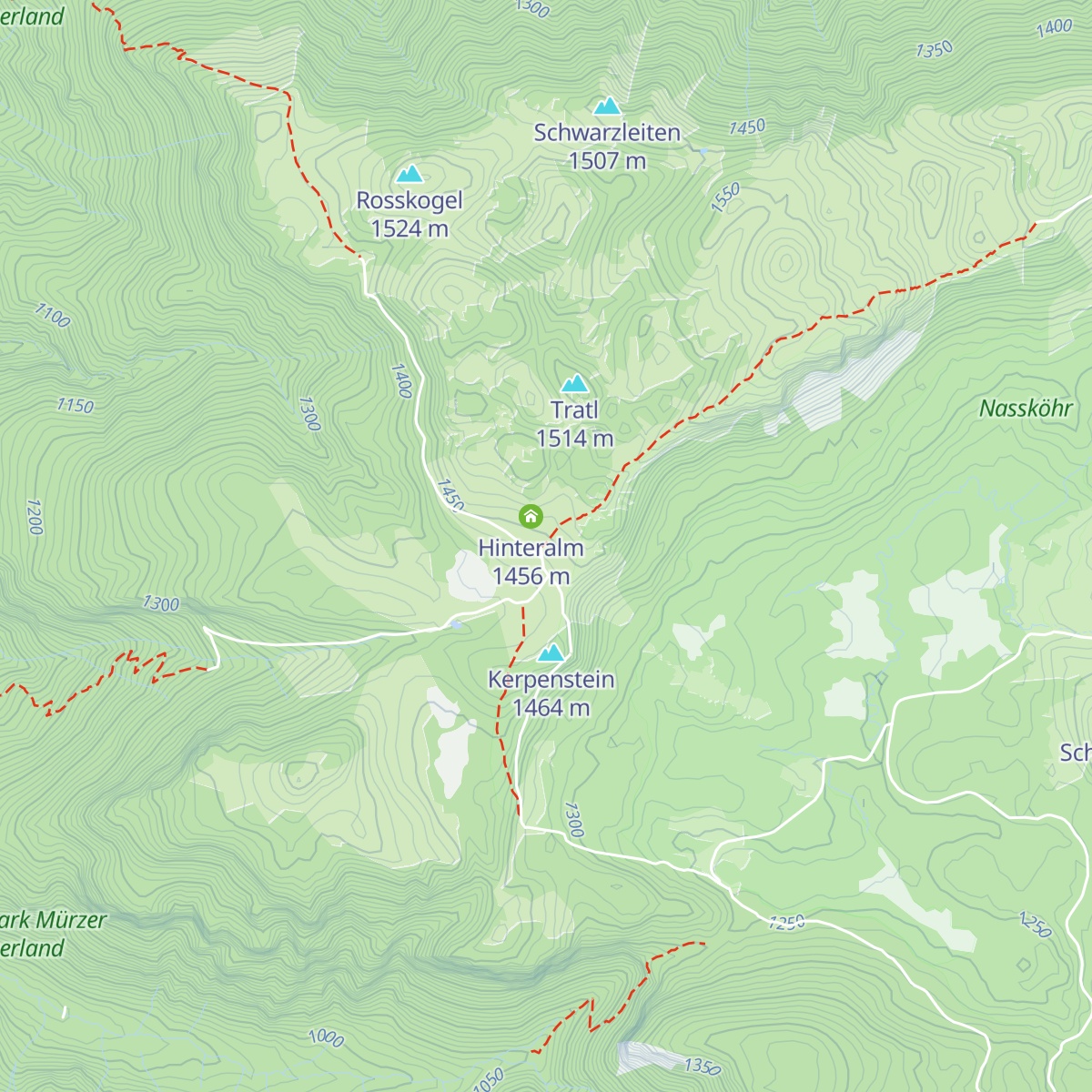 Hinteralmhaus map